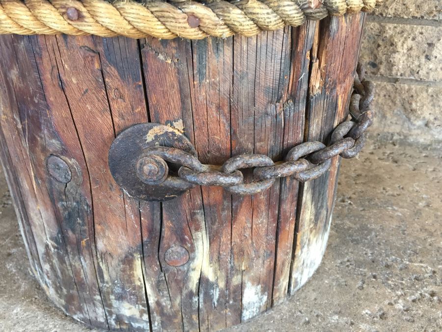 Nautical Stump Stool [Photo 3]