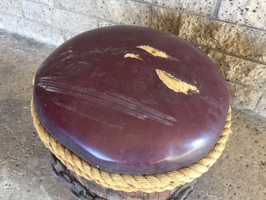 Nautical Stump Stool [Photo 5]