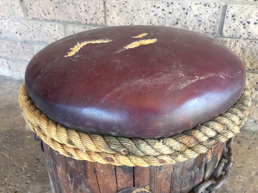 Nautical Stump Stool [Photo 7]