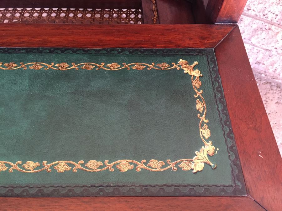 Solid Cane Seat Chair That Transforms Into A Library Ladder Made In Italy [Photo 8]