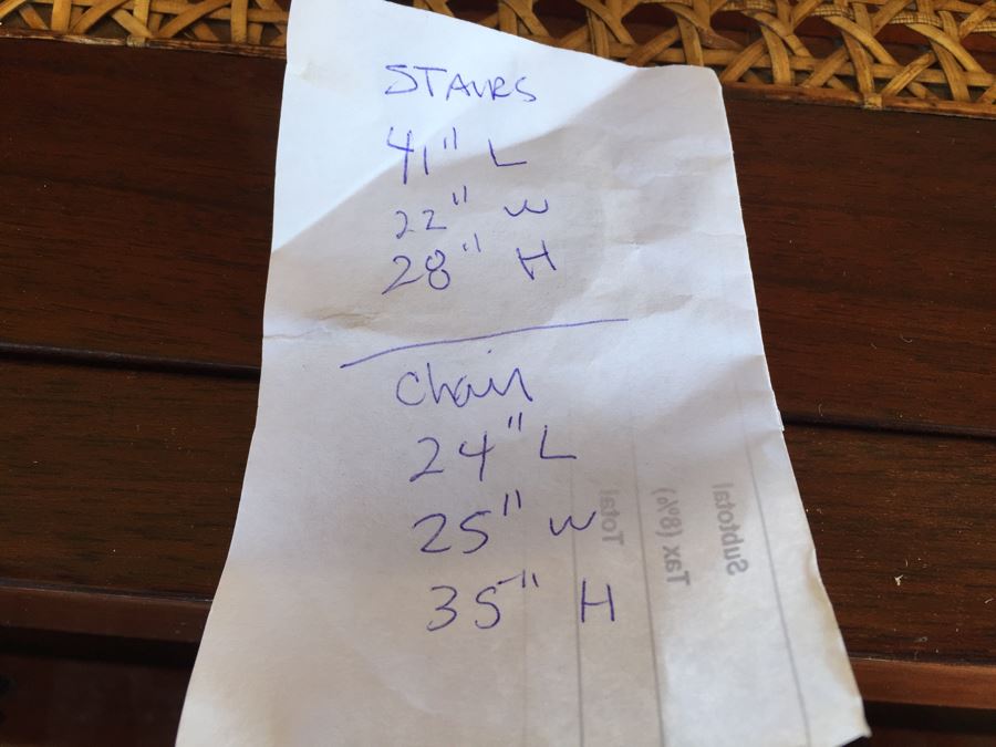 Solid Cane Seat Chair That Transforms Into A Library Ladder Made In Italy [Photo 32]