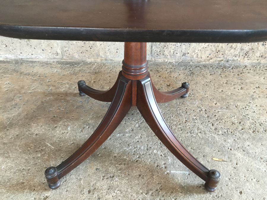 Vintage 2-Tier Pedestal Table [Photo 5]