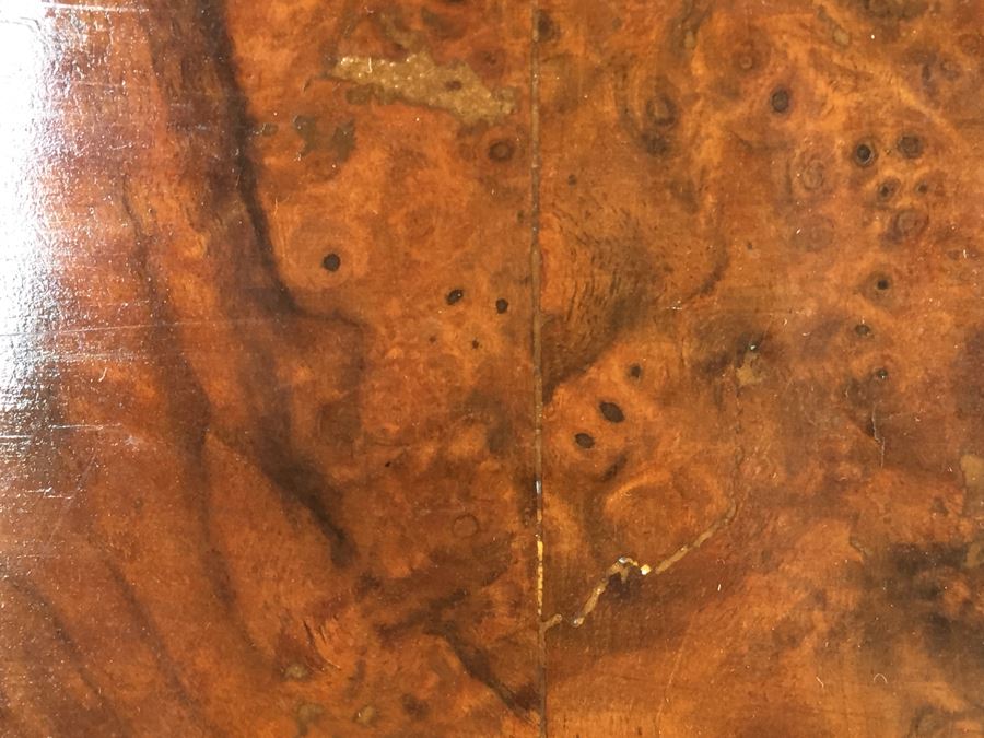 Stunning Large Bow Front Commode Chest Of Drawers With Nice Marble Top [Photo 22]