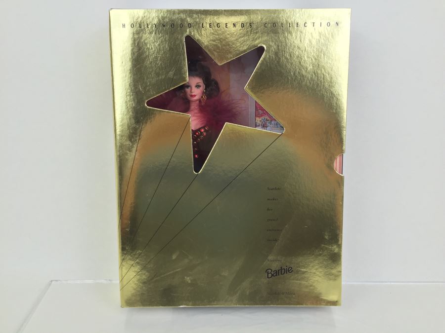 Barbie Hollywood Legends Collection Barbie As Scarlett O'Hara Mattel Vintage 1994 [Photo 4]