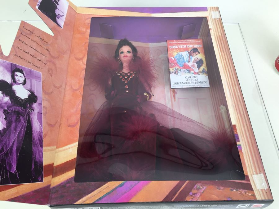 Barbie Hollywood Legends Collection Barbie As Scarlett O'Hara Mattel Vintage 1994 [Photo 2]