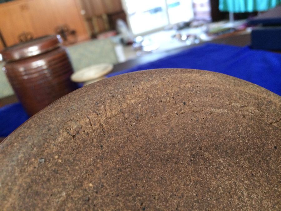 Large Brown & White Pottery Lot [Photo 12]