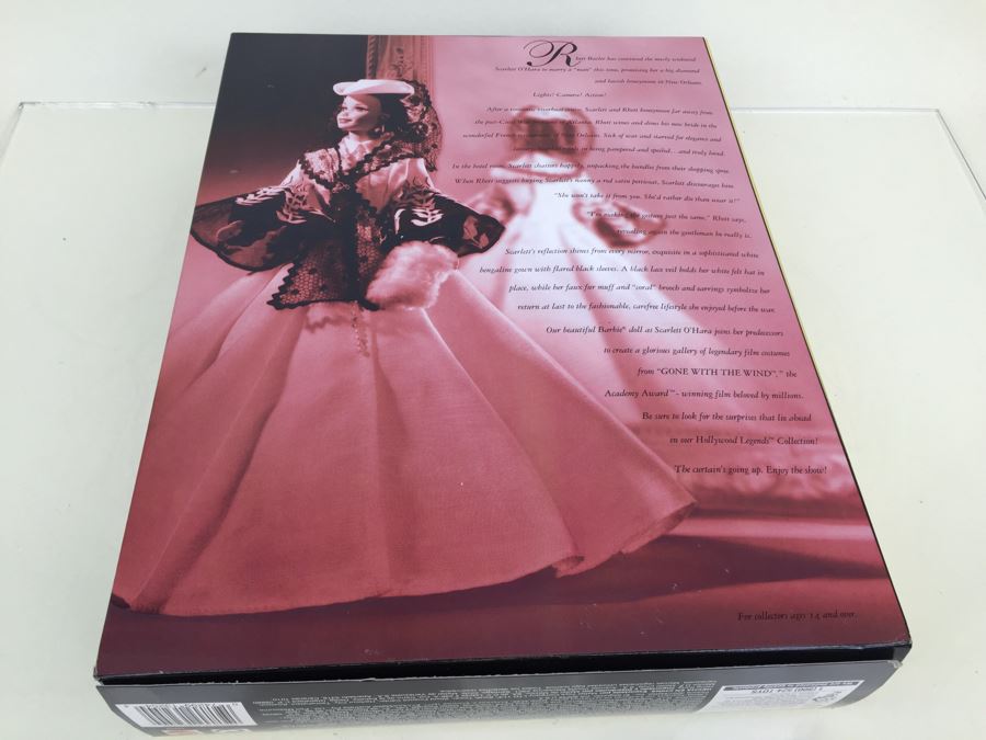 Barbie Hollywood Legends Collection Barbie As Scarlett O'Hara Mattel 13254 Vintage 1994 [Photo 3]