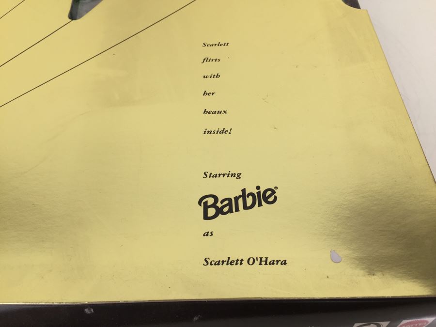 Barbie Hollywood Legends Collection Barbie As Scarlett O'Hara Mattel Vintage 1994 [Photo 5]