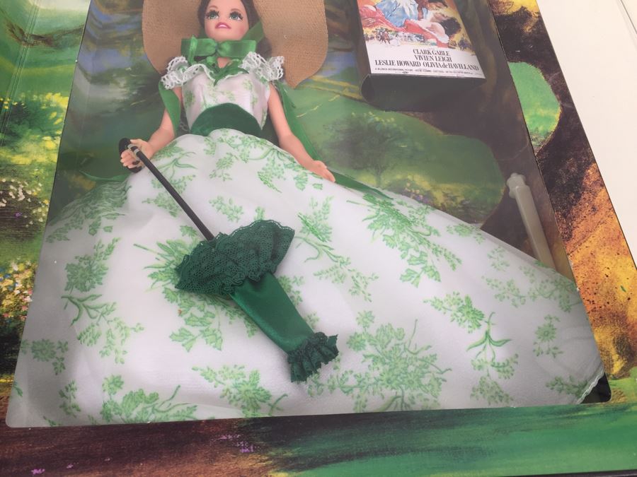 Barbie Hollywood Legends Collection Barbie As Scarlett O'Hara Mattel Vintage 1994 [Photo 10]