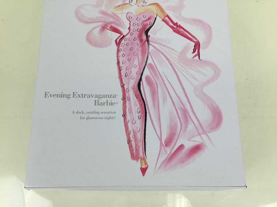 Barbie Classique Collection Evening Extravaganza Barbie By Kitty Black Perkins Mattel 11622 New In Box Vintage 1993 [Photo 5]