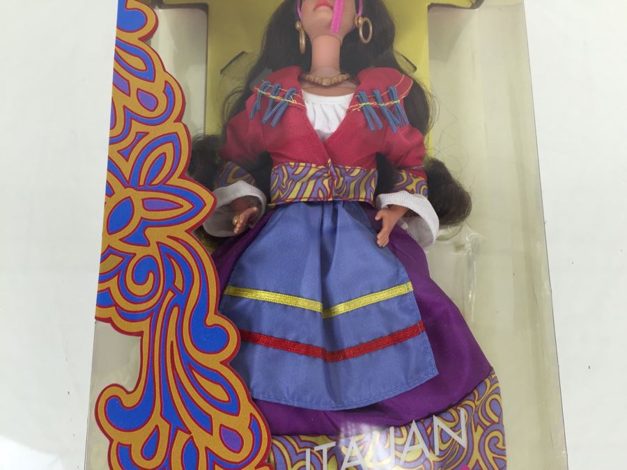 mattel dolls of the world italian barbie