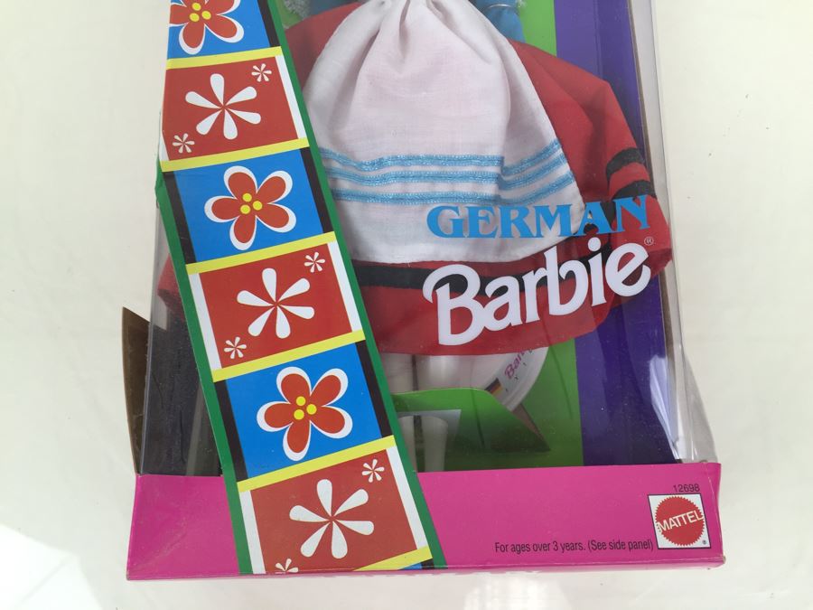 Special Edition German Barbie Dolls Of The World Collection Mattel New In Box 12698 Vintage 1994 [Photo 5]