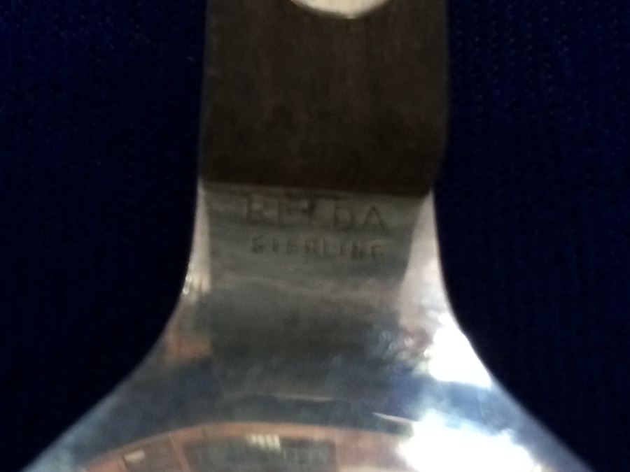 GABIS Stainless Sweden Plate with Wooden Handled Sterling Silver Spoon [Photo 8]