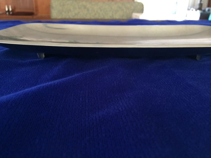 GABIS Stainless Sweden Plate with Wooden Handled Sterling Silver Spoon [Photo 3]