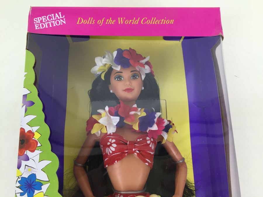 Special Edition Polynesian Barbie Dolls Of The World Collection Mattel New In Box 12700 Vintage 1994 [Photo 3]