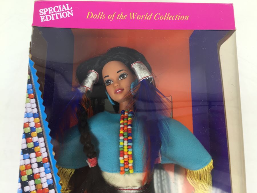 Second edition discount native american barbie