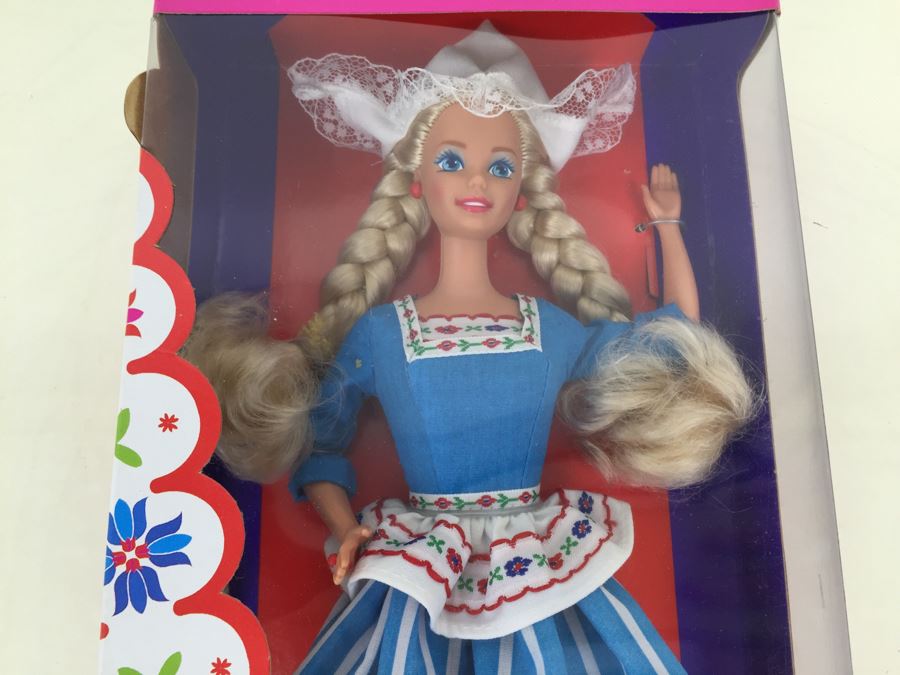 Special Edition Dutch Barbie Dolls Of The World Collection Mattel New In Box 11104 Vintage 1993 [Photo 4]