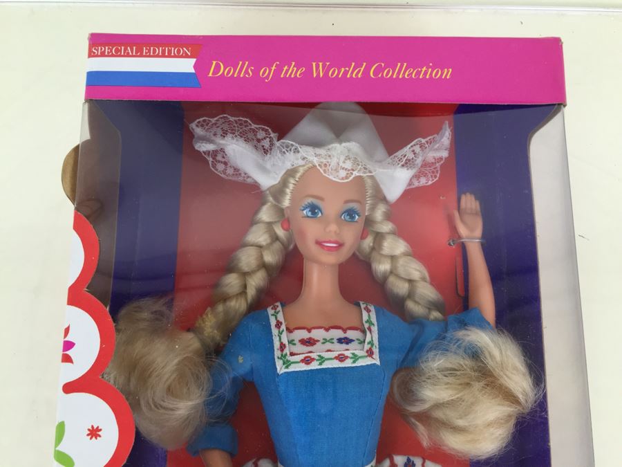 Special Edition Dutch Barbie Dolls Of The World Collection Mattel New In Box 11104 Vintage 1993 [Photo 3]