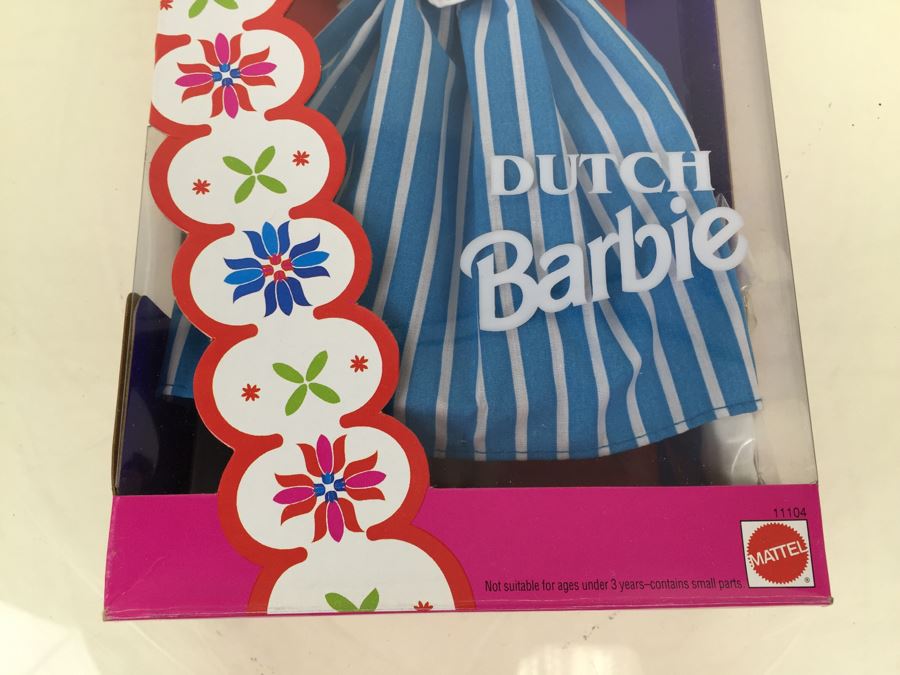 Special Edition Dutch Barbie Dolls Of The World Collection Mattel New In Box 11104 Vintage 1993 [Photo 6]