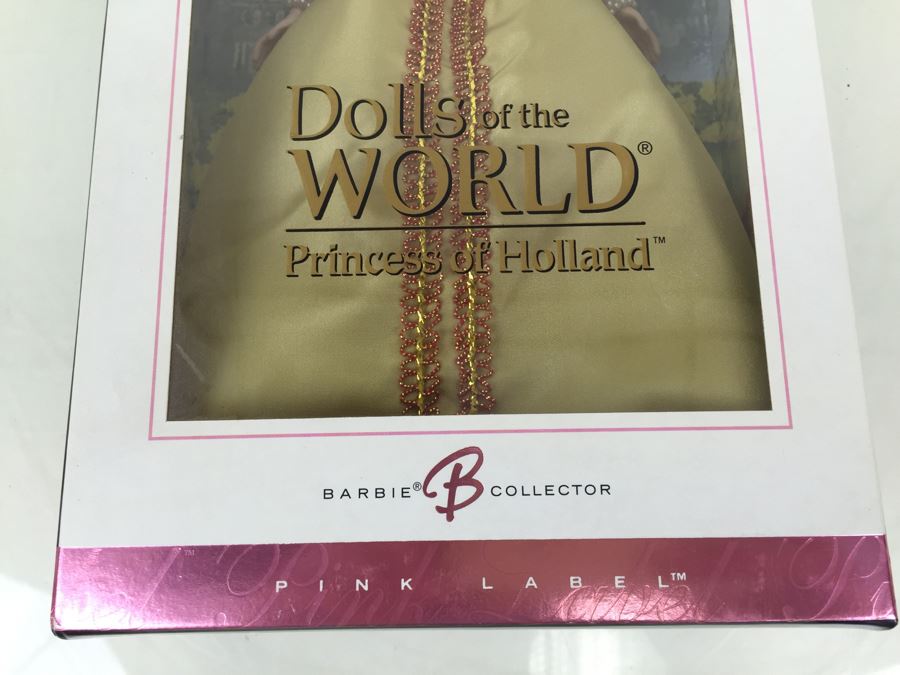 Barbie Collector Pink Label Princess Of Holland Barbie Dolls Of The World Collection Mattel New In Box Vintage 2005 [Photo 6]