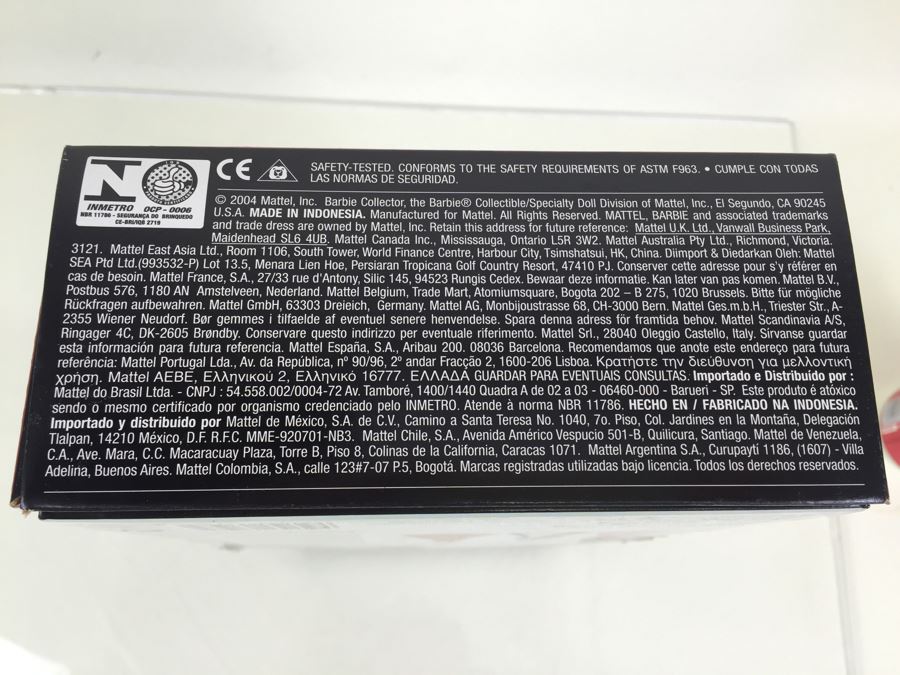 Barbie Collector Pink Label Princess Of The Renaissance Barbie Dolls Of The World Collection Mattel New In Box Vintage 2004 [Photo 9]