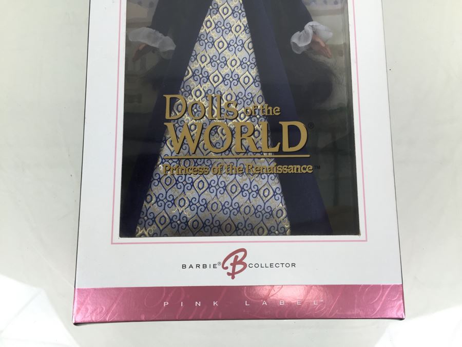 Barbie Collector Pink Label Princess Of The Renaissance Barbie Dolls Of The World Collection Mattel New In Box Vintage 2004 [Photo 6]