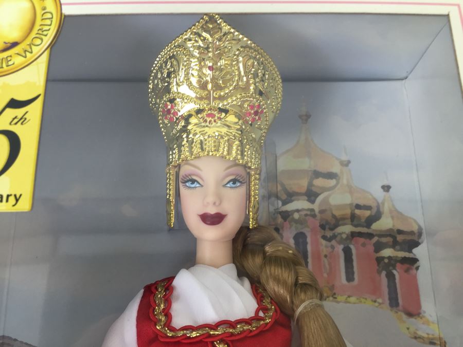 Barbie Collector Pink Label Princess Of Imperial Russia Barbie Dolls Of The World Collection Mattel New In Box Vintage 2004 [Photo 4]