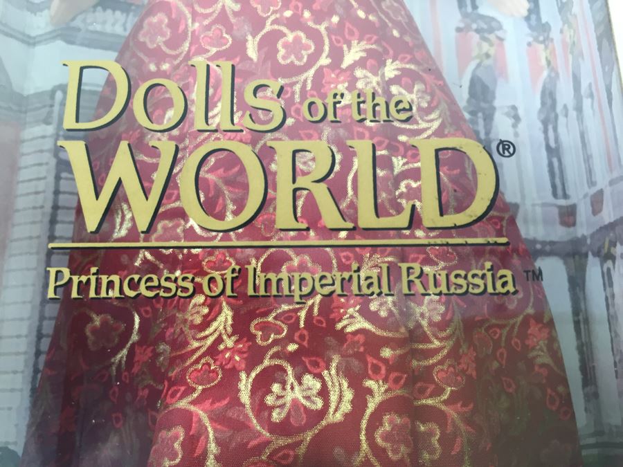 Barbie Collector Pink Label Princess Of Imperial Russia Barbie Dolls Of The World Collection Mattel New In Box Vintage 2004 [Photo 7]