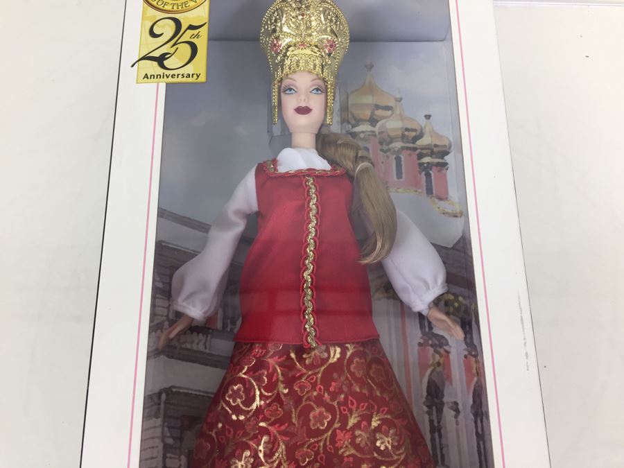 Barbie Collector Pink Label Princess Of Imperial Russia Barbie Dolls Of The World Collection Mattel New In Box Vintage 2004 [Photo 5]