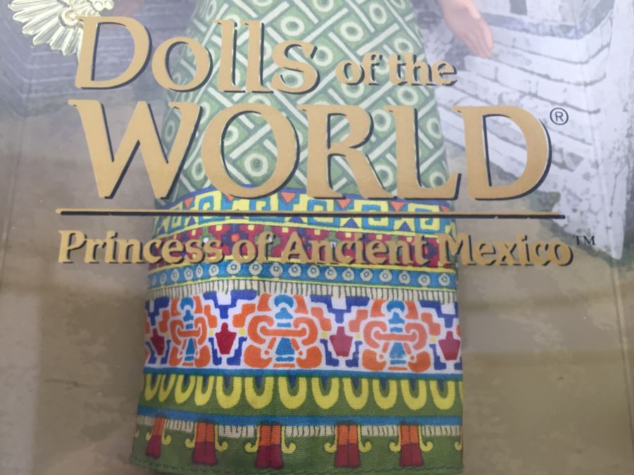 Barbie Collector Pink Label Princess Of Ancient Mexico Barbie Dolls Of The World Collection Mattel New In Box Vintage 2005 [Photo 7]