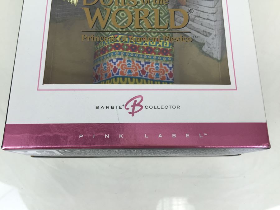 Barbie Collector Pink Label Princess Of Ancient Mexico Barbie Dolls Of The World Collection Mattel New In Box Vintage 2005 [Photo 8]