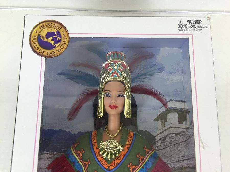 Barbie Collector Pink Label Princess Of Ancient Mexico Barbie Dolls Of The World Collection Mattel New In Box Vintage 2005 [Photo 3]