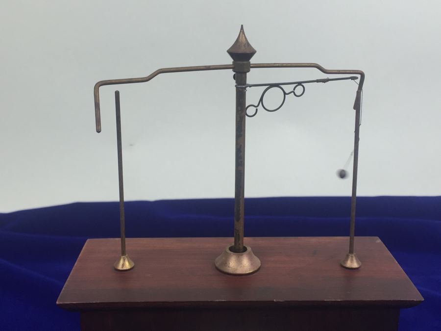 Jerome And Co. Swinging Ball Clock West Germany WORKING [Photo 8]