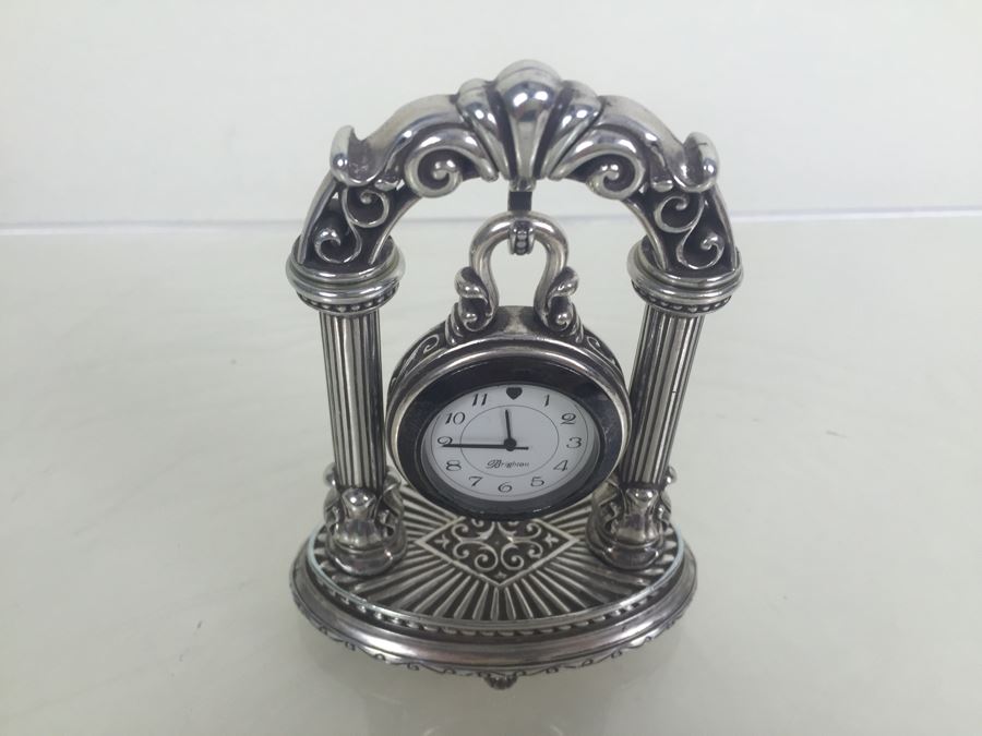 Brighton Hanging Clock With Stand [Photo 5]