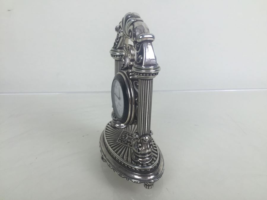 Brighton Hanging Clock With Stand [Photo 7]