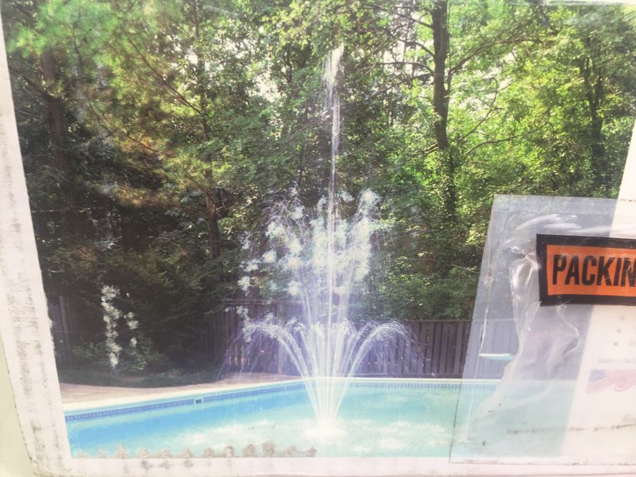 Aqua Flower Floating Pool Fountain New In Box [Photo 3]