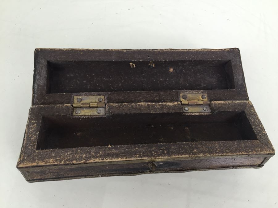 Walt Disney Co Folk Art Wood And Embossed Metal Box [Photo 12]