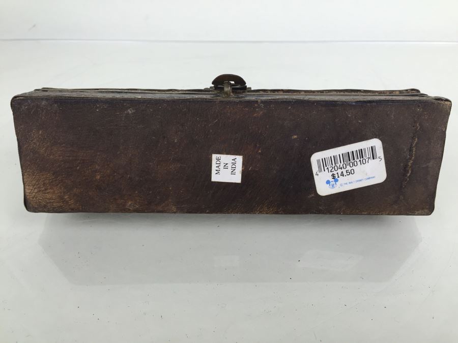 Walt Disney Co Folk Art Wood And Embossed Metal Box [Photo 13]