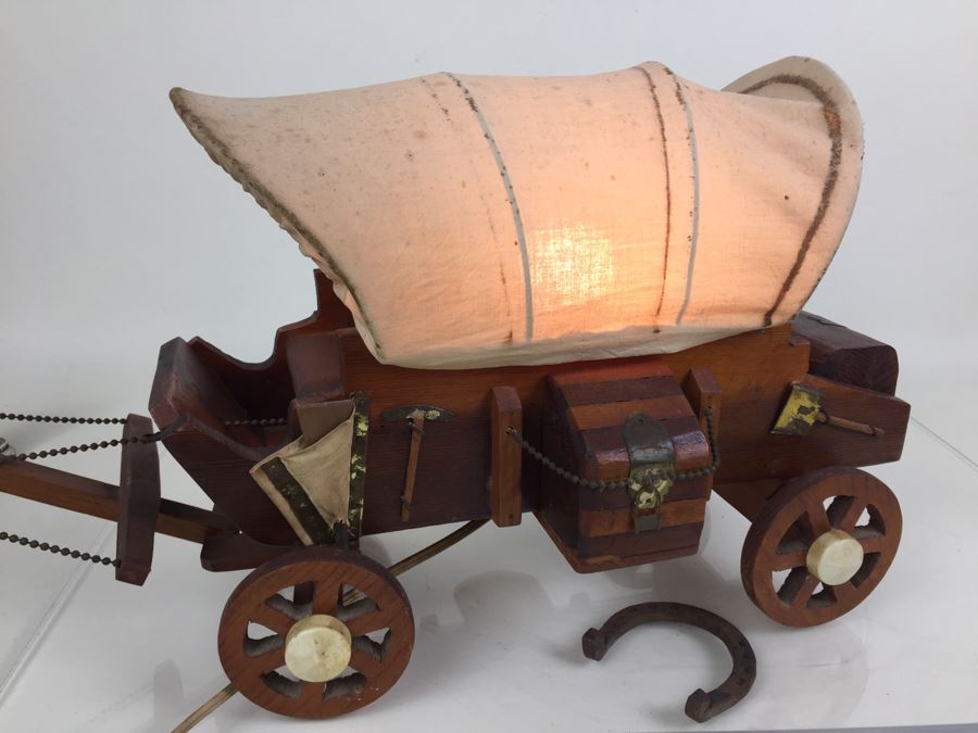 Vintage Connestoga Wagon Light [Photo 3]