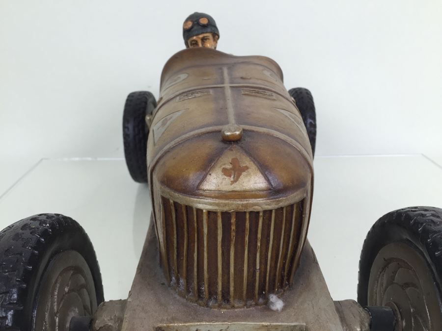 Vintage Large Scale Alfa Romeo Model Decorative Car [Photo 11]