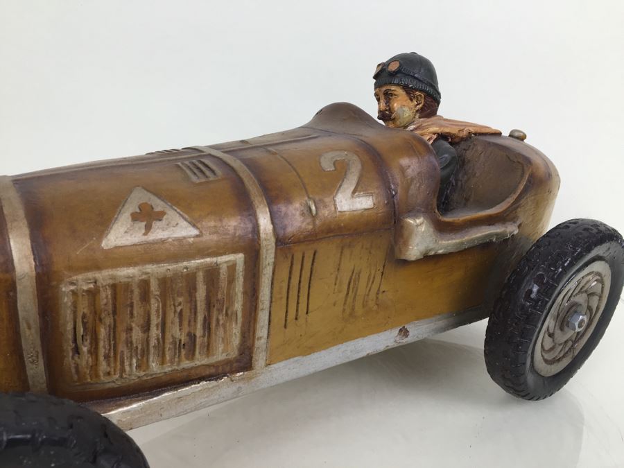Vintage Large Scale Alfa Romeo Model Decorative Car [Photo 14]