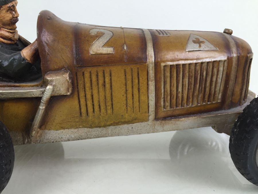 Vintage Large Scale Alfa Romeo Model Decorative Car [Photo 7]