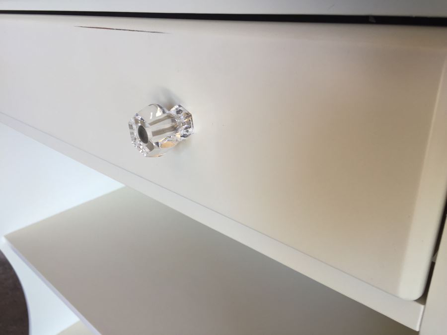 Pottery Barn White Cabinet With Top Drawer [Photo 5]