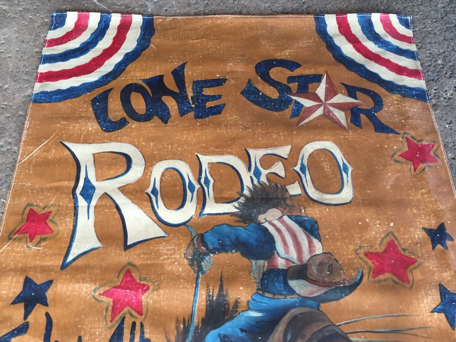 Lone Star Rodeo Reproduction Canvas Painting Poster [Photo 5]