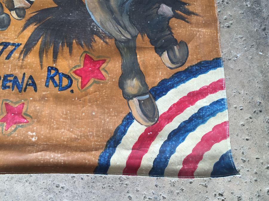 Lone Star Rodeo Reproduction Canvas Painting Poster [Photo 9]