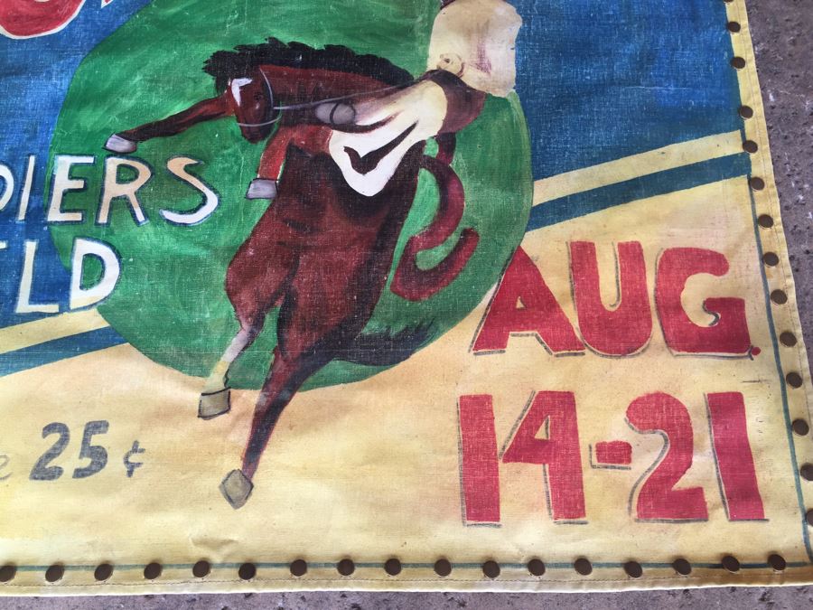 Chicago Rodeo Reproduction Canvas Painting Poster [Photo 3]