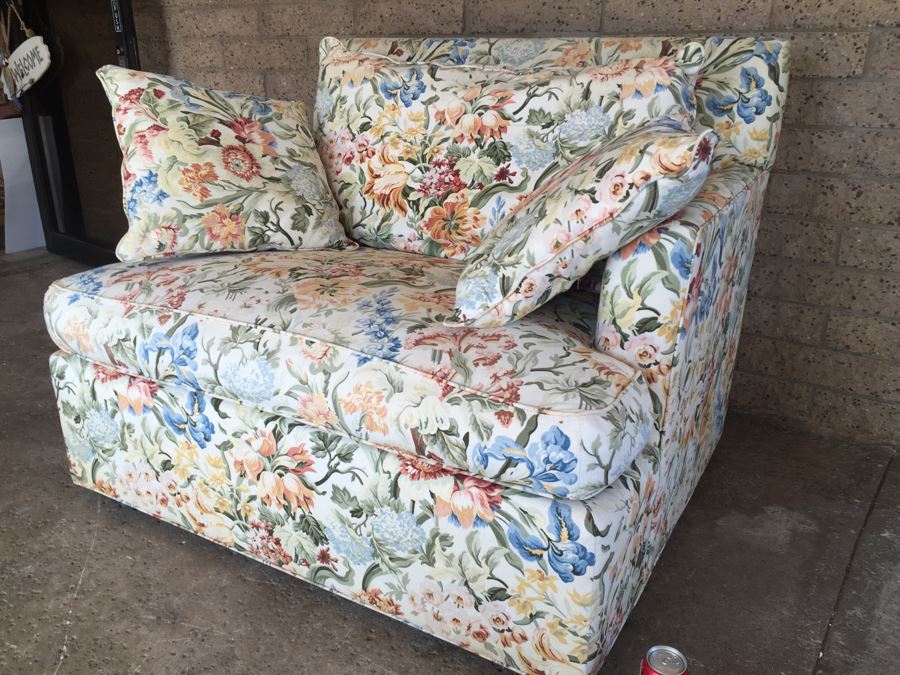 Ethan allen shop oversized chair