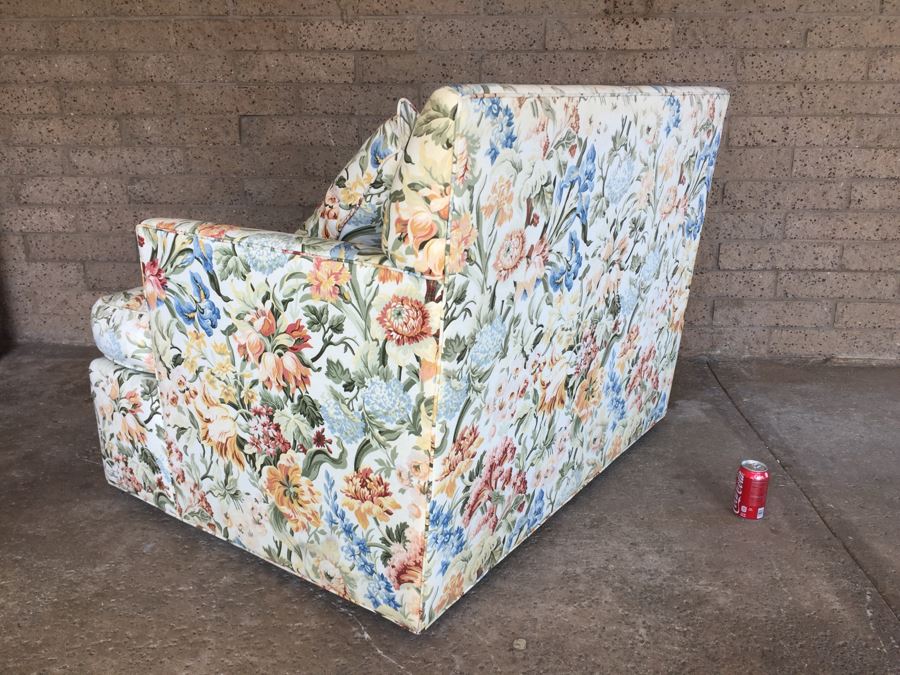 Large Ethan Allen Oversized Upholstered Armchair [Photo 12]