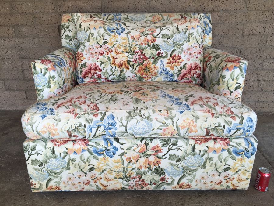 Large Ethan Allen Oversized Upholstered Armchair [Photo 7]