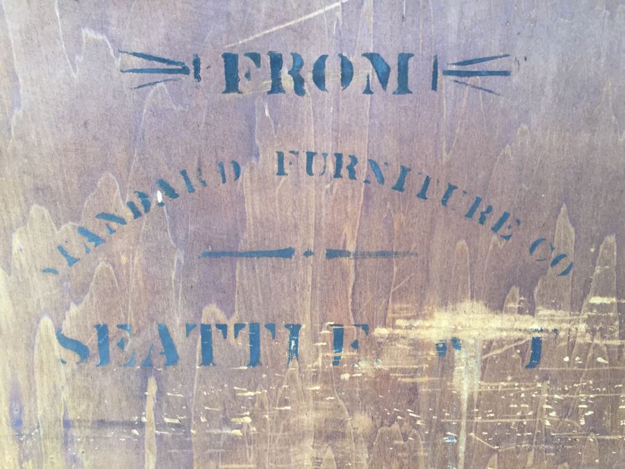 Stunning Antique Hall Tree With Nice Wood Carvings From Standard Furniture Co Seattle WA [Photo 27]